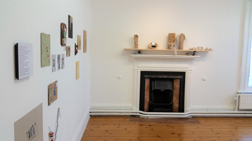 Exhibition image of work by Cherry Dowling 