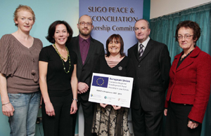 Marie Louise Blaney, Stacey Herbert, Ronnie Hughes, Helen O'Hara, Tommie Gorman and Rita McNulty