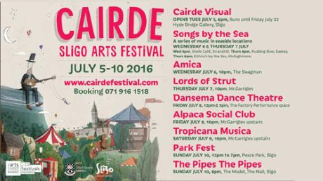 Cairde Sligo Arts Festival 2016 Poster