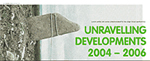 Unravelling Developments commission series launch brochure cover